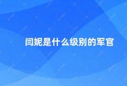 闫妮是什么级别的军官（闫妮从演员到少校军衔的转变）