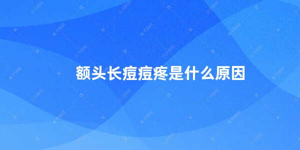 额头长痘痘疼是什么原因