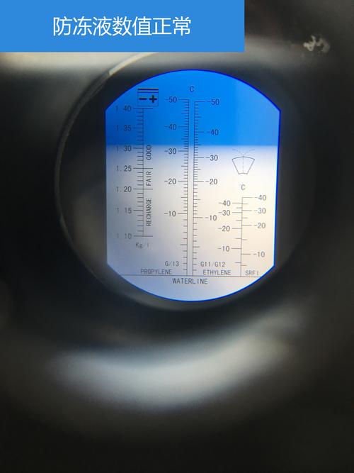 可以用什么来检测冷却液的冰点和温度(防冻液冰点多少正常标准)